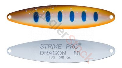 Блесна колеблющаяся Strike Pro Dragon Treble 80M тройник, 18.0гр, 8.0см #A142-264-CP