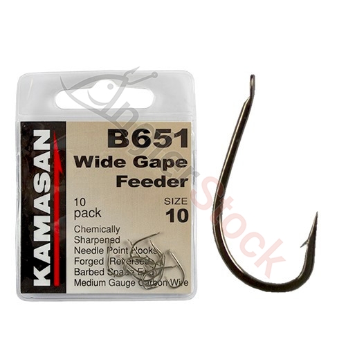 Крючки Kamasan B651-12 Wide Gape Feeder (10шт)
