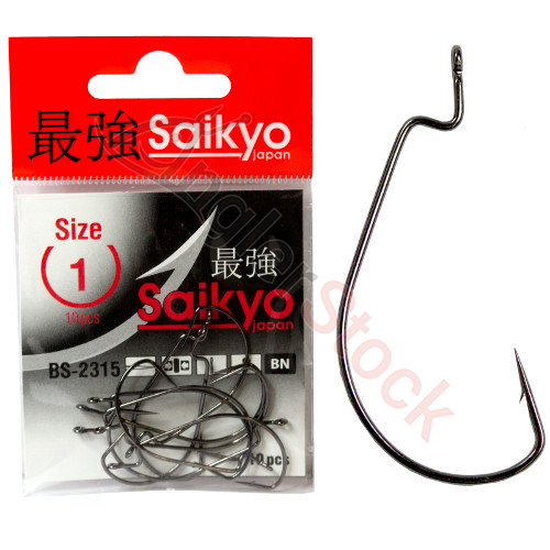Крючки Saikyo BS-2315 BN №1/0