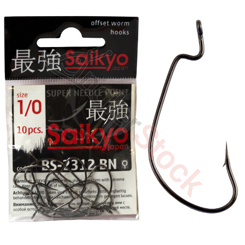 Крючки Saikyo BS-2312 BN №3/0